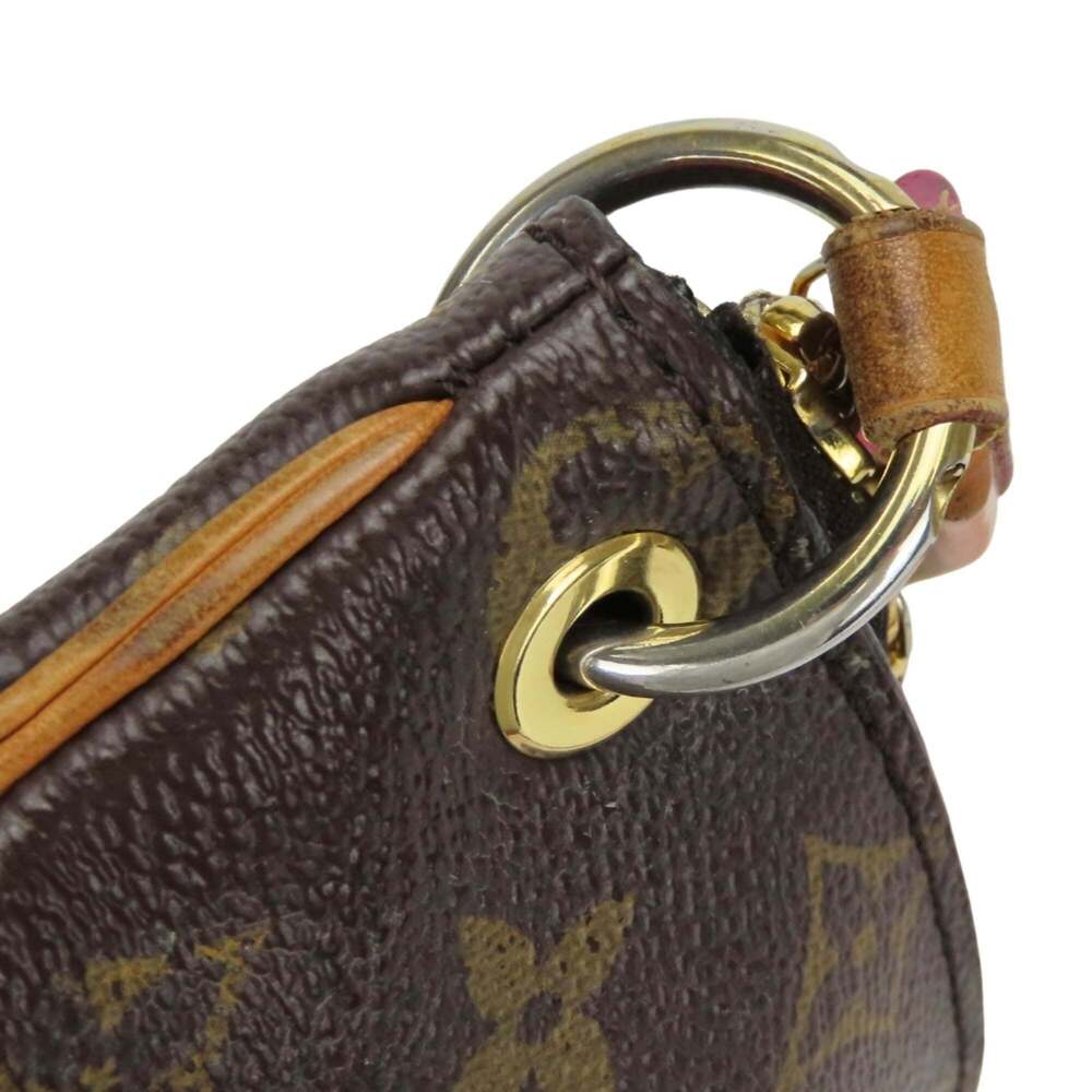 LOUIS VUITTON Brown Monogram Leather Shoulder Bag - Picture 15 of 16